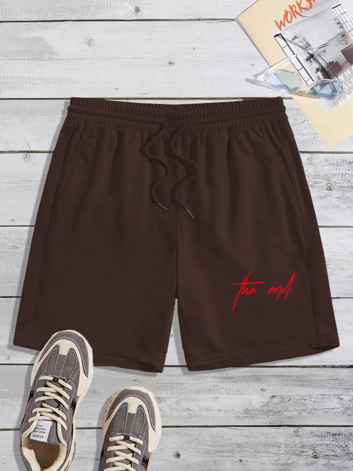 DAXİS Sportwear Company Erkek Baskılı Şort Daxis Sportwear Company görsel 2