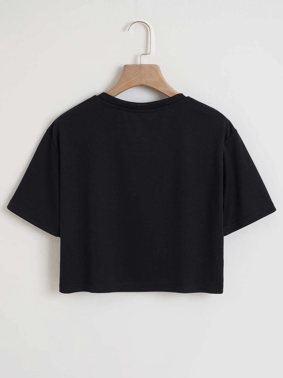 DAXİS Sportwear Company Crop Siyah Tshirt-Daxis Sportwear Company görsel 6