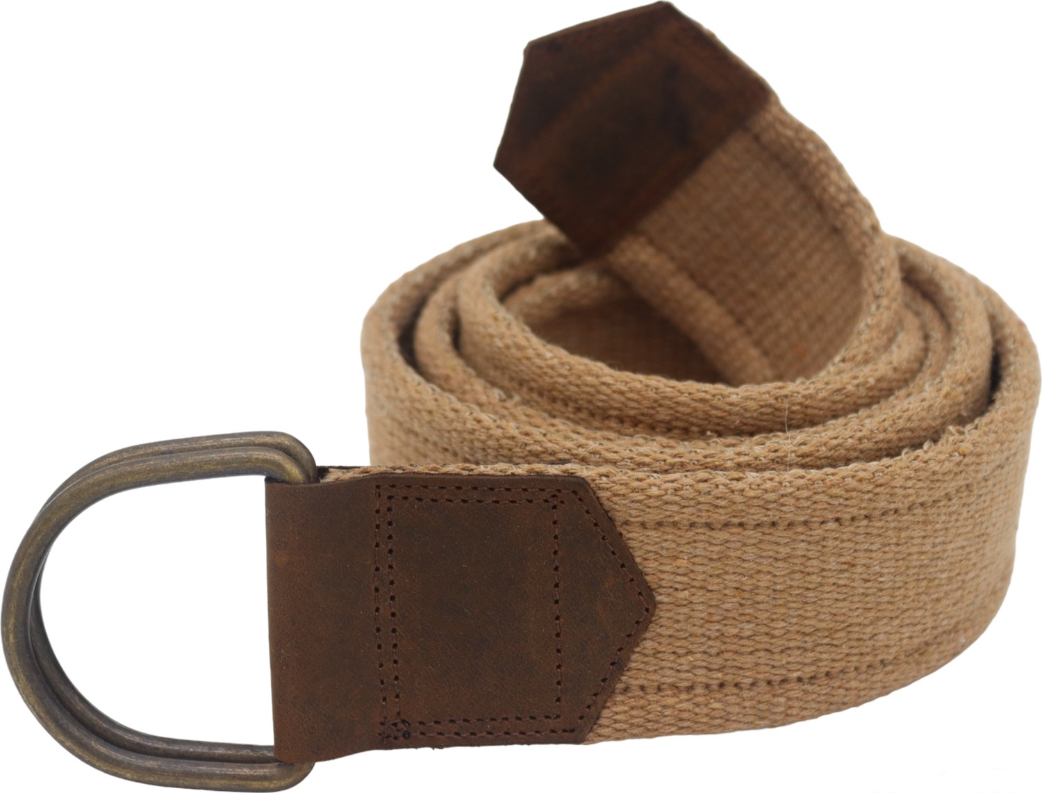 Anatolia Craft Erkek Kadın Kız Genç Için Unisex Derili D Tokalı Antik Halkalı Dokuma Taba Taktik Spor Kanvas Kot Bez Kemer