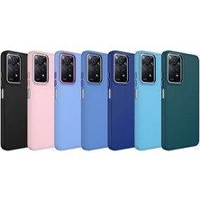 Rivor Xiaomi Redmi Note 11 Pro 5g Kılıf Metal Çerçeve Hassas Butonlu Renkli Içi Kadife Lansman Kapak