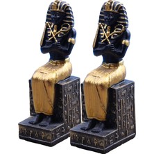Chasoe 2pcs Antik Mısır Firavun Figürinleri Ofis Dekorasyonu MULTOLOOR04 Için Heykelcik (Yurt Dışından)