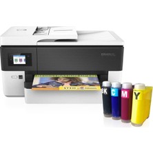 HP Officejet Pro 7720 Fotokopi + Faks + Tarayıcı + Wi-Fi + Airprint + A3 Yazıcı Y0S18A ve Bitmeyen Kartuş Sistemi