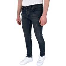 Locus Erkek Jeans Pantolon Silim Fitt Tırnak Eskitme 310 BGL-ST02760