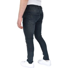 Locus Erkek Jeans Pantolon Silim Fitt Tırnak Eskitme 310 BGL-ST02760