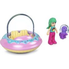 Polly Pocket'ın Muhteşem Araçları Oyun Setleri HKV55-HKV57