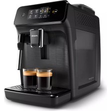 Philips Essential Series Öğütücülü Otomatik Cappuccino Espresso Makinesi, Siyah