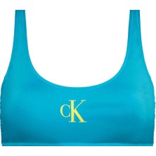 Calvin Klein Mavi Kadın Bikini Üst KW0KW01971CVZ