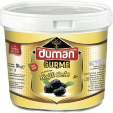 Duman Gurme  Kahvaltılık Gemlik Siyah Zeytin 2xs (351-380) Klb 10 kg