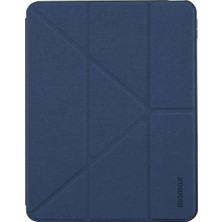 Momax Apple iPad Pro 12.9 2021 (5.nesil) Kılıf   Tri Folding Kalem Bölmeli Standlı Kılıf