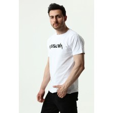 Assuwa Erkek Bisiklet Yaka Kısa Kollu Slimfit T-Shirt