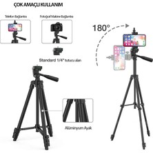 Gül İletişim 3120 TELEFON ve Fotoğraf Makinesi Için Tripod (Siyah)