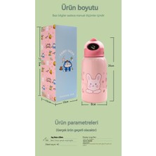 Gu Wei Xuan Yi Peak Akıllı Sıcaklık Göstergesi 500ML Çelik Matara (Yurt Dışından)