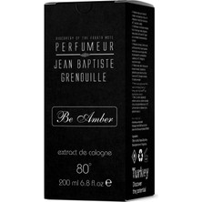 Jean Baptiste Grenouille Jbg 200 ml Kolonya Cologne Be Amber