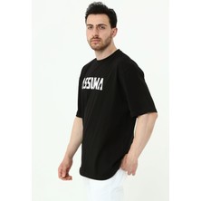 Assuwa Bisiklet Yaka Kısa Kollu Oversize T-Shirt