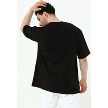 Assuwa Bisiklet Yaka Kısa Kollu Oversize T-Shirt