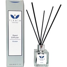 Tikala Bambu Çubuklu Oda Kokusu Okyanus Ocean Reed Diffuser 50 ml