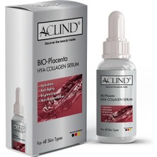 Aclind® Bio-Placenta Cildi Yeniler ve Sıkılaştırır Hya-Collagen Serum 50 ml