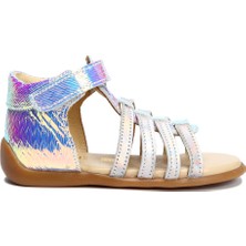 KFDS GA23008 Kifidis-Kids Kız Çocuk Deri Sandalet 19-23