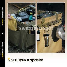 Swico Remado Büyük Kapasiteli Katlanabilir Kamp Saklama Çantası (Yurt Dışından)