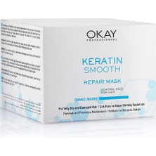 Okay Keratin Smooth Onarıcı Saç Maskesi 500 ml