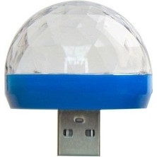 HBLHC 10 Adet Sıcak Satış Altı Renk Kristal Ampul Sihirli Top Küçük Renkli Işık Mini USB Ses Kontrolü Mantar Işık LED Araba Kullanıcı Dışında (Yurt Dışından)