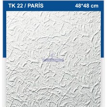 Güloğlu Storpiyer Güloğlu Stropiyer 48X48 Stropiyer Tavan Kaplama Paris 8 Adet