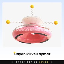 Swico Remado Dönen Evcil Hayvanlar Yavaş Besleyici Etkileşimli Kedi Oyuncağı (Yurt Dışından)