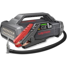 Lokıthor JA301 12V 2000AMP Li-Polimer Akıllı Akü Takviye + Pompa + Powerbank + LED Lamba