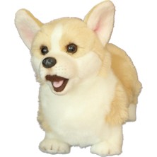 Bacca Peluş Corgi Bebek Yastık Yastığı, Sarılma Yastıkları, Gerçekçi Doldurulmuş Hayvan Peluş (Yurt Dışından)