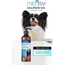 Mensy Kedi ve Köpekler Için Somon Yağı 200ML