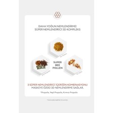 MISSHA Kuruluktan Kaynaklı Yıpranmış Cansız Ciltler İçin Yaprak Maske Bee Pollen Ampouler Mask