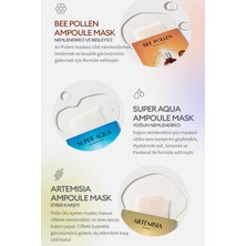 MISSHA Kuruluktan Kaynaklı Yıpranmış Cansız Ciltler İçin Yaprak Maske Bee Pollen Ampouler Mask