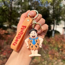 Derin Düşler The Flintstones Taş Devri Fred Çakmaktaş Anahtarlık ve Çanta Aksesuarı