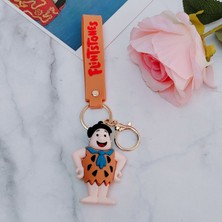 Derin Düşler The Flintstones Taş Devri Fred Çakmaktaş Anahtarlık ve Çanta Aksesuarı