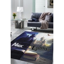 Homshtag Lumos Nox Dokuma Tabanlı Yıkanabilir Kaymaz Harry Potter Film Halısı