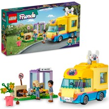 LEGO Friends Köpek Kurtarma Minibüsü 41741 - 6 Yaş ve Üzeri Çocuklar Için Aksesuarlı Evcil Hayvan Kurtarma Minibüsü Içeren Oyuncak Yapım Seti (300 Parça)