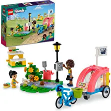 LEGO Friends Köpek Kurtarma Bisikleti 41738 - 6 Yaş ve Üzeri Çocuklar Için Çıkarılabilir Römorklu Oyuncak Yapım Seti (125 Parça)