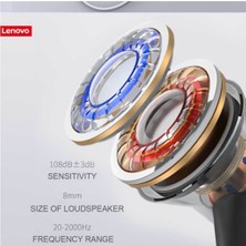 Lenovo Lenevo Bluetooth Kablosuz Kulaklık Manyetik Sporcu Koşu Su Geçirmez