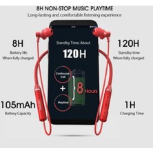 Lenovo Lenevo Bluetooth Kablosuz Kulaklık Manyetik Sporcu Koşu Su Geçirmez
