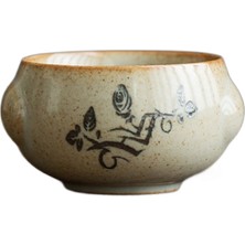 HaiTun Bitki Kül El Boyalı Fırın Değiştirme Çay Fincanı Seramik Kung Fu Çay Seti Çay Bowl Chawan Kokulu Kokulu Master Kupası Teaware | Teacups (Yurt Dışından)