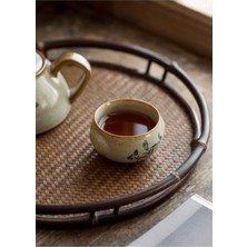 HaiTun Bitki Kül El Boyalı Fırın Değiştirme Çay Fincanı Seramik Kung Fu Çay Seti Çay Bowl Chawan Kokulu Kokulu Master Kupası Teaware | Teacups (Yurt Dışından)