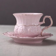 HaiTun Avrupa Tarzı Kahve Fincanı Seramik Lüks Ofis Yaratıcı Öğleden Sonra Çay Türk Kahve Kupaları Seyahat Tazas De Cafe Drinkware 50 | Teacup tabak Setleri (Yurt Dışından)