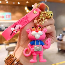 Derin Düşler Pink Panther Pembe Panter Anahtarlık ve Çanta Aksesuarı