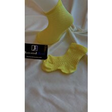 Black Arden Socks 6-12 Aylık Kabartma Desen Çocuk Çorabı ÇÇKÇRP.969 3 Çift