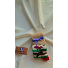Black Arden Socks Hediyelik 2 Çift Yün Örme Çorap Penye Çorap HDY.326