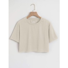 DAXİS Sportwear Company Crop Oversize Tshirt Daxis Sportwear Company
