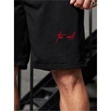 DAXİS Sportwear Company Erkek Baskılı Şort Daxis Sportwear Company