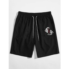 Baskılı Kısa Şort-Daxis Sportwear Company