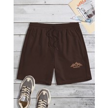 DAXİS Sportwear Company Erkek  Baskılı Şort Daxis Sportwear Company