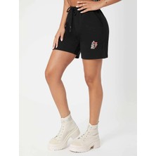 Baskılı Kadın Kısa Şort Daxis Sportwear Company